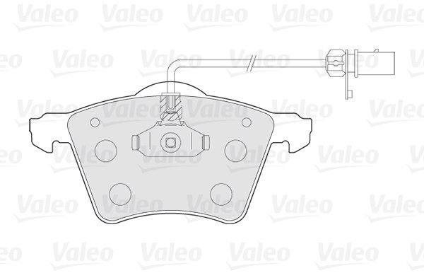 VALEO Brake Pads 301801 - Brake Pads