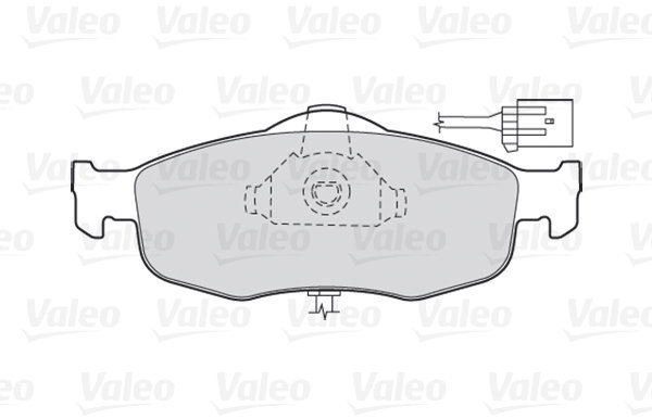 VALEO Brake Pads 301033 - Brake Pads