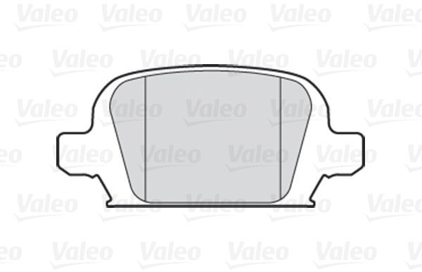VALEO Brake Pads 301457 - Brake Pads