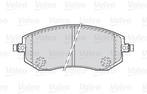 VALEO Brake Pads 301853 - Brake Pads