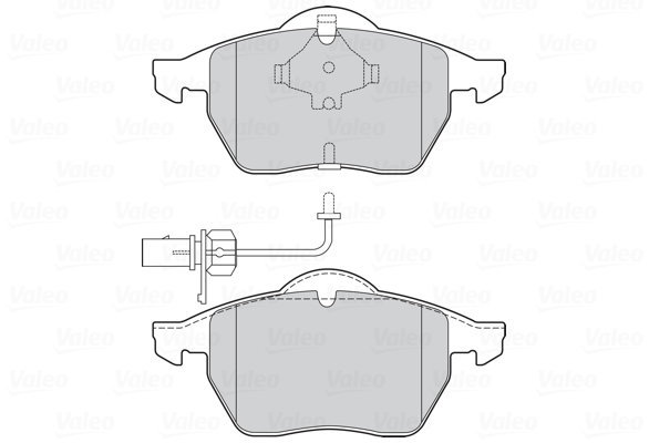 VALEO Brake Pads 301751 - Brake Pads