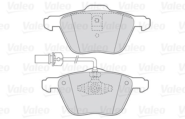 VALEO Brake Pads 301565 - Brake Pads