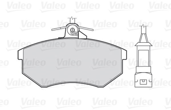 VALEO Brake Pads 301003 - Brake Pads
