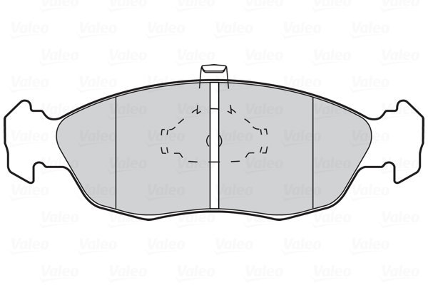 VALEO Brake Pads 301074 - Brake Pads