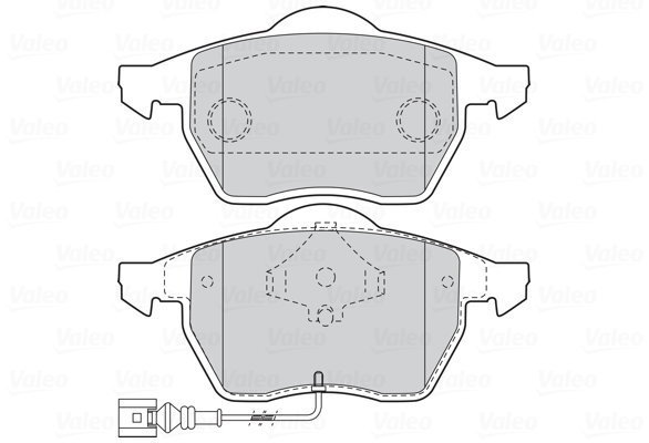VALEO Brake Pads 301486 - Brake Pads