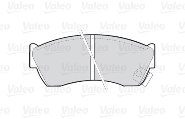 VALEO Brake Pads 301666 - Brake Pads