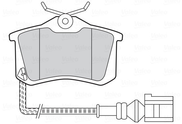 VALEO Brake Pads 301674 - Brake Pads
