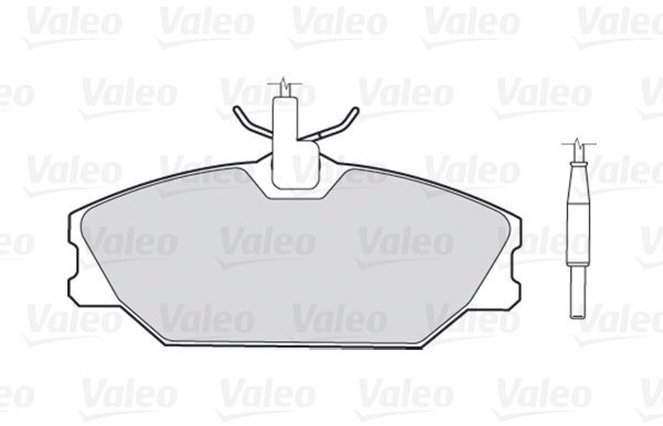 VALEO Brake Pads 301061 - Brake Pads
