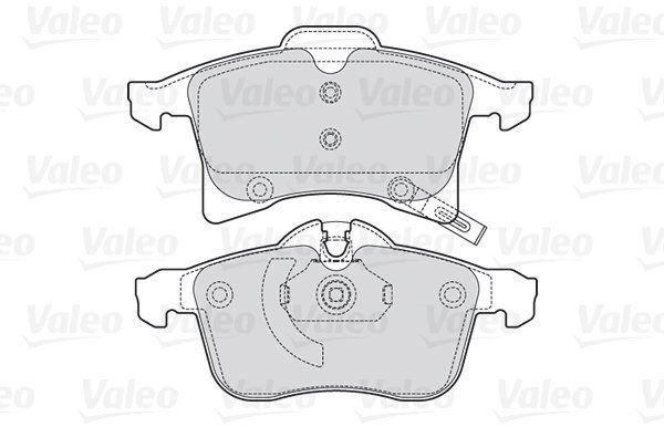 VALEO Brake Pads 301860 - Brake Pads
