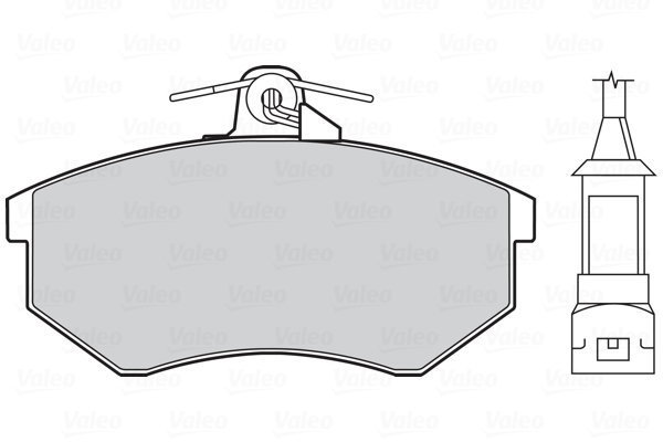 VALEO Brake Pads 301016 - Brake Pads