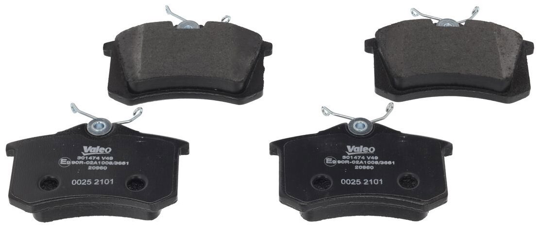 VALEO Brake Pads 301474 - Brake Pads