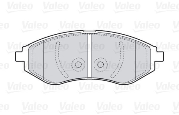 VALEO Brake Pads 301644 - Brake Pads