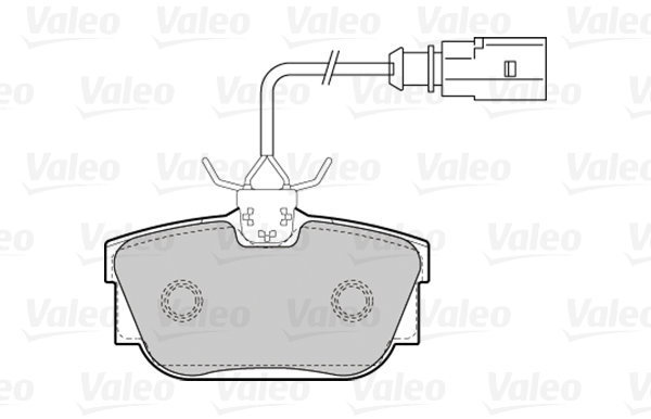 VALEO Brake Pads 301650 - Brake Pads