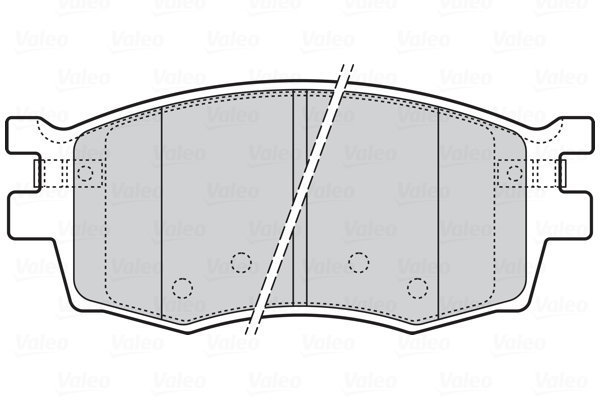 VALEO Brake Pads 301868 - Brake Pads