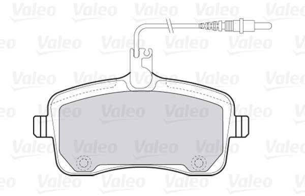 VALEO Brake Pads 301662 - Brake Pads