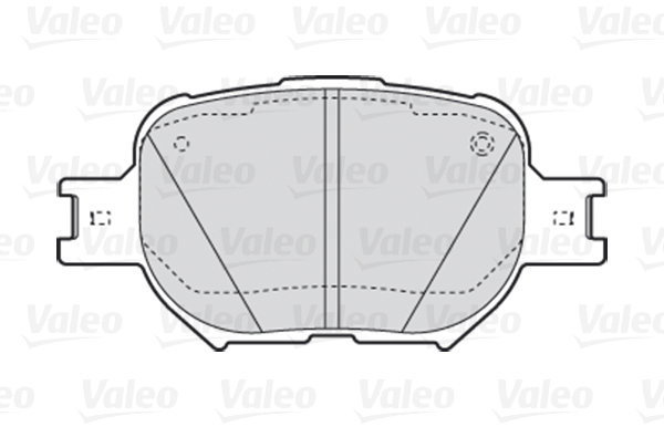 VALEO Brake Pads 301827 - Brake Pads