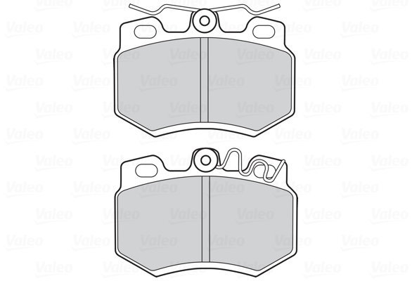 VALEO Brake Pads 301176 - Brake Pads