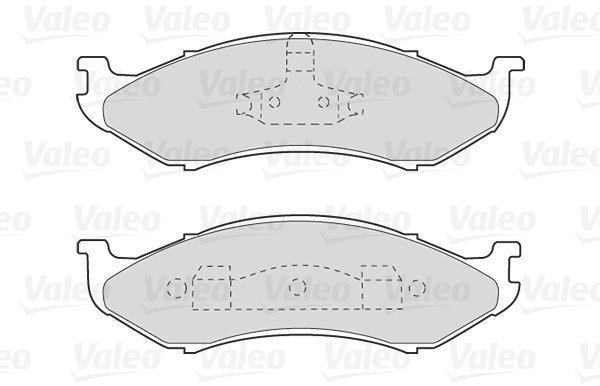 VALEO Brake Pads 301491 - Brake Pads