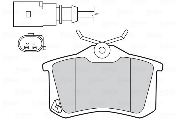 VALEO Brake Pads 301681 - Brake Pads