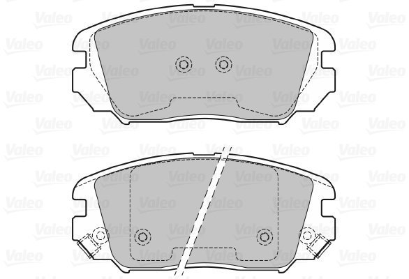 VALEO Brake Pads 601348 - Brake Pads