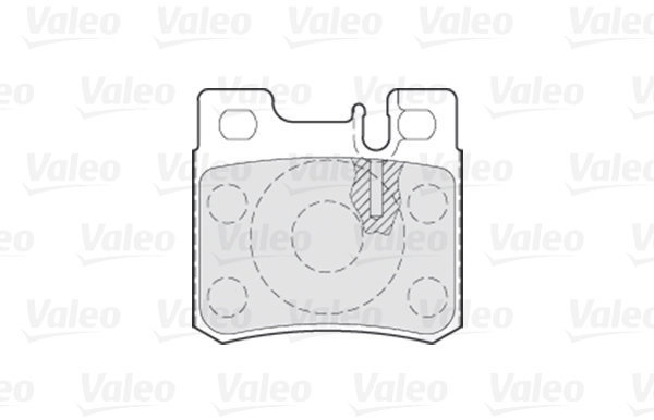 VALEO Brake Pads 301272 - Brake Pads