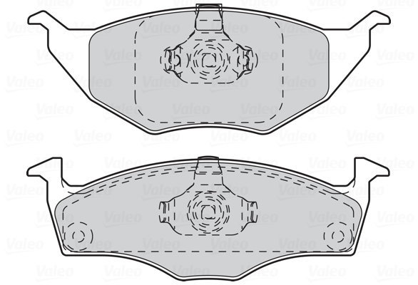 VALEO Brake Pads 301735 - Brake Pads