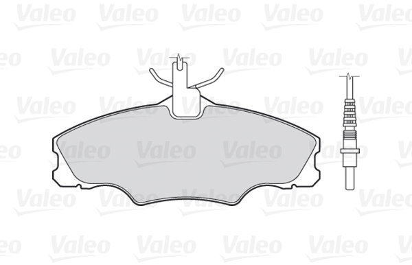 VALEO Brake Pads 301068 - Brake Pads