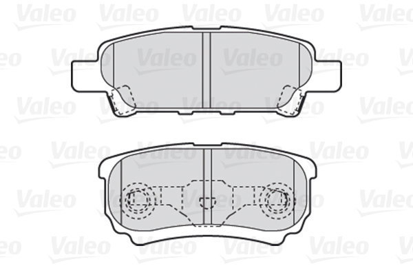 VALEO Brake Pads 301852 - Brake Pads