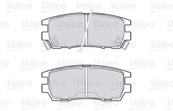 VALEO Brake Pads 301519 - Brake Pads