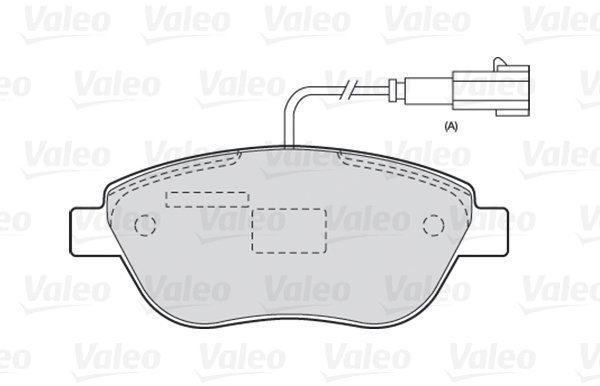 VALEO Brake Pads 301721 - Brake Pads