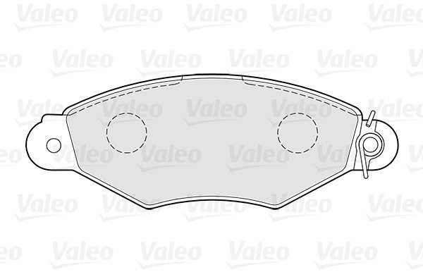 VALEO Brake Pads 301726 - Brake Pads