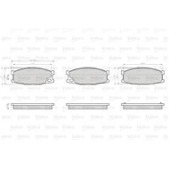 VALEO Brake Pads 872501 - Brake Pads