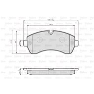 VALEO Brake Pads 872200 - Brake Pads