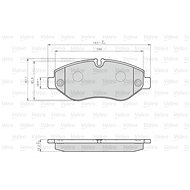 VALEO Brake Pads 872229 - Brake Pads