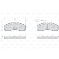 VALEO Brake Pads 873160 - Brake Pads