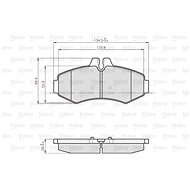 VALEO Brake Pads 872022 - Brake Pads