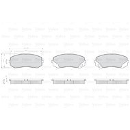 VALEO Brake Pads 872249 - Brake Pads