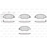 VALEO Brake Pads 873577 - Brake Pads