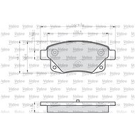 VALEO Brake Pads 872486 - Brake Pads