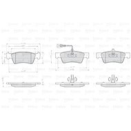 VALEO Brake Pads 873367 - Brake Pads