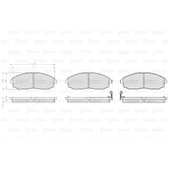 VALEO Brake Pads 872537 - Brake Pads