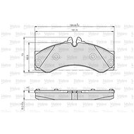 VALEO Brake Pads 873153 - Brake Pads