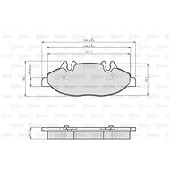 VALEO Brake Pads 872007 - Brake Pads