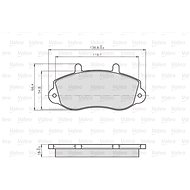 VALEO Brake Pads 872302 - Brake Pads