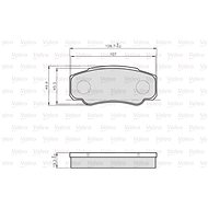 VALEO Brake Pads 872921 - Brake Pads
