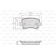 VALEO Brake Pads 872914 - Brake Pads