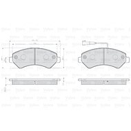 VALEO Brake Pads 873466 - Brake Pads