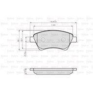 VALEO Brake Pads 872930 - Brake Pads