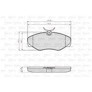 VALEO Brake Pads 872099 - Brake Pads