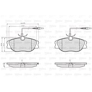 VALEO Brake Pads 872801 - Brake Pads
